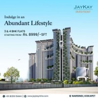 3 and 4BHK new apartments in Narsingi hyderabad  JayKay Infra